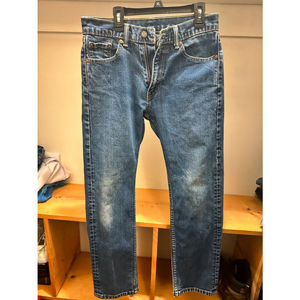 Women’s 505 mid rise straight leg Levi’s jeans 30W 30L